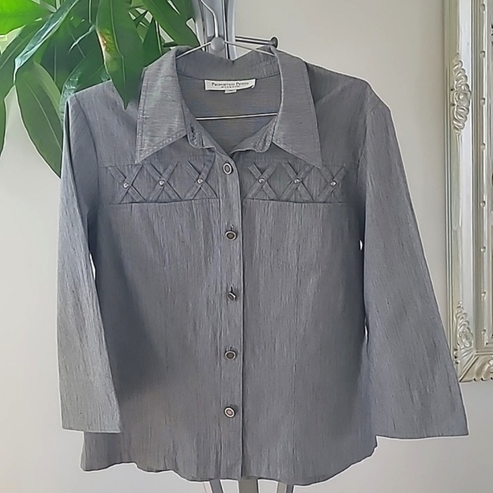 Blouse by proportion petite 12